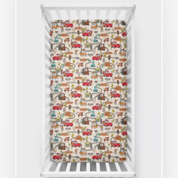 Radiator Springs Little Sleepies Crib sheet - Picture 1 of 3